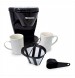 Cafetera Eléctrica Doble Goteo + 2 Tazas De Regalo