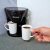 Cafetera Eléctrica Doble Goteo + 2 Tazas De Regalo