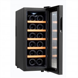 Cava para Vinos 12 Botellas con estantes de madera