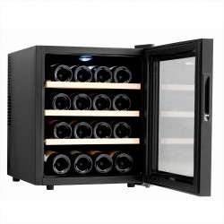 Cava para Vinos 16 Botellas con estantes de madera