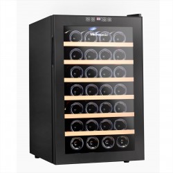 Cava para Vinos 28 Botellas con estantes de madera