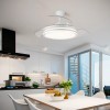 Ventilador de techo Microsonic 4 Aspas Retráctil Blanco